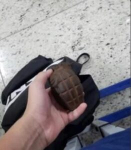 Estudante de 13 anos leva granada para dentro de colégio particular em BH