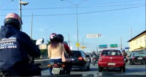 “CAMINHO PERIGOSO”: comportamento arriscado de motociclistas aumenta a chance de acidentes