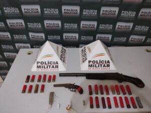 Foragido da Justiça é preso por porte ilegal de arma de fogo em Governador Valadares