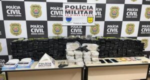 Polícia apreende 280 barras de maconha durante operação em Juiz de Fora