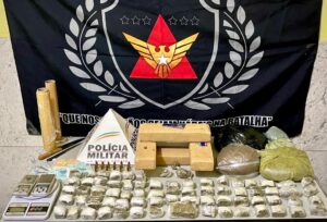 Tráfico de drogas em Ipatinga: casal é preso com maconha no próprio apartamento