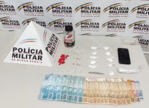 Três pessoas são presas em Resplendor com droga que seria vendida em festa 