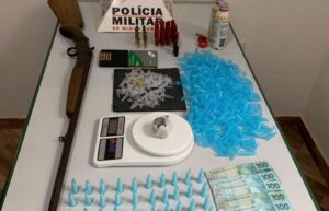 Polícia encontra droga na casa de suspeito de tentativa de assassinato no Vale do Rio Doce