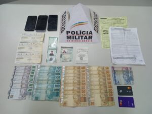 Trio paulista é preso por tentar aplicar golpe em banco de Perdões, em Minas Gerais