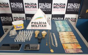 Polícia Militar desmonta quadrilha de traficantes em Ponte Nova