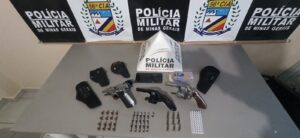 Homem é preso escondendo armas para traficantes dentro de casa no Sul de Minas