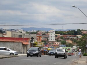 Vista da cidade de Contagem