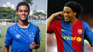 Demitido do Cruzeiro, filho de Ronaldinho assina com gigante da Europa