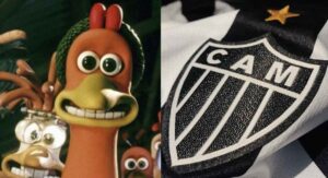 Paramount recria o Galo pra Libertadores e vira piada: “Fuga das Galinhas”