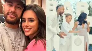 Nome da filha de Neymar vira piada e fotos ‘mostram’ semelhança