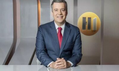 Roberto Kovalick voltou ao jornal Hora 1 após duas semanas afastado