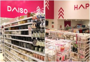 Duas unidades da loja japonesa Daiso abriram na capital mineira