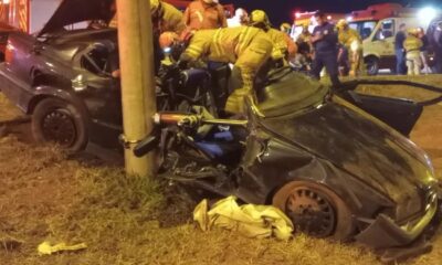 Atriz da Globo e outras quatro pessoas estavam no veículo na hora do acidente