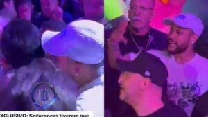 Neymar se envolve em briga no show de Thiaguinho e seguranças separam