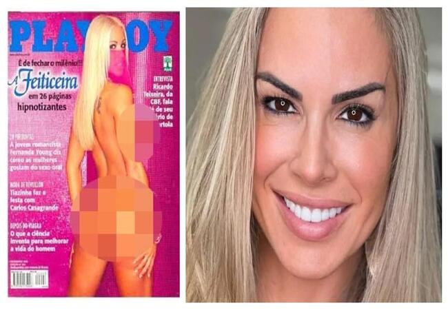 Joana Prado posou em edição da Revista Playboy mais vendida do país