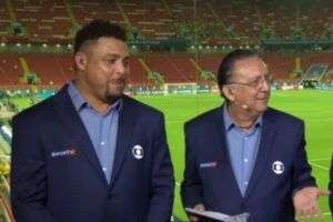 Ronaldo convida e Galvão Bueno aceita ver o Cruzeiro jogar em BH