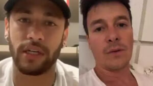 Neymar reage e faz crítica em post de Rodrigo Faro: “O teu pode e o meu, não”