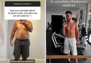 Filho de Ronaldo contou como conseguiu perder 26 kg