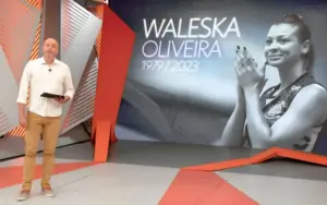 Globo Esporte erra nome de Walewska Oliveira em programa ao vivo