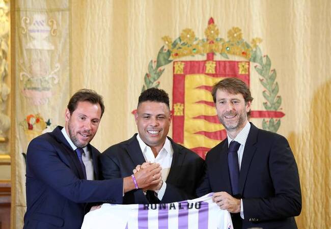 Ronaldo completou cinco anos como gestor do Real Valladolid e fase do time não é boa