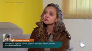 Viuva de jogador que doou coração para Faustão desabafa na TV: “Ele não falava”