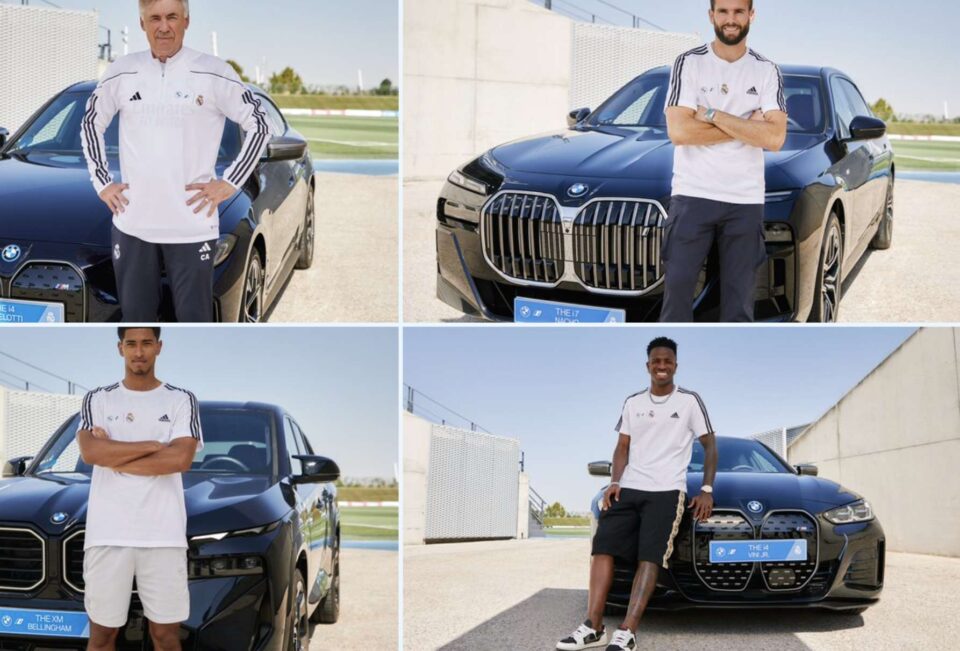 Jogadores do Real Madrid ganham carros de luxo de até R$ 978 mil