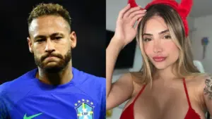 Vaza print de Neymar pedindo fotos para criadora de conteúdo: “Tem nudes?”