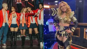 Christian Chávez canta Joelma em show do RBD no Rio de Janeiro