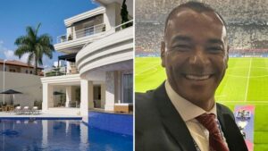 Cafu perde a mansão, que foi leiloada por R$ 25 milhões