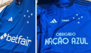 Patrocinador deixa a camisa do Cruzeiro para homenagear a torcida