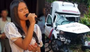 Cantora gospel de 18 anos morre em acidente na BR-101