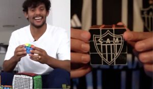 Cubo mágico no Atlético: Scarpa é apaixonado e sabe montar