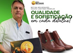 “Botinas do Bolsonaro”: ex-presidente vende sapatos produzidos em MG