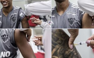 Elenco do Atlético toma vacina particular da dengue