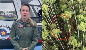 Policial relata o que viu em local da queda de helicóptero encontrado