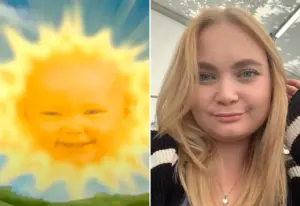 Sol de Teletubbies cresce e tem o seu próprio bebê; veja a foto dele