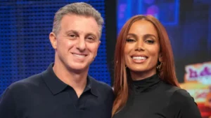 Anitta causa problema em gravação de Luciano Huck na Globo