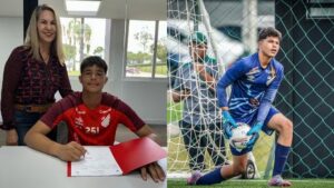 Filho de goleiro Bruno e Eliza Samudio assina como jogador: “Presente”