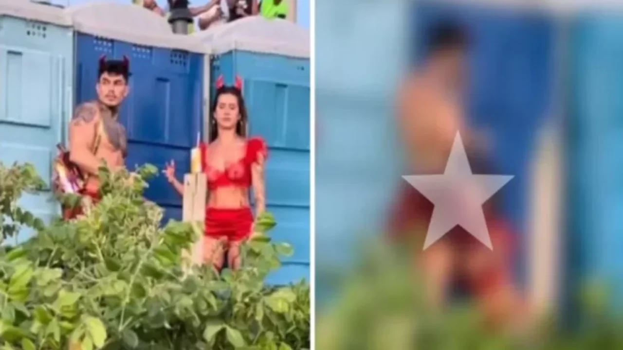 Miss é flagrada fazendo sexo no meio do Carnaval: 