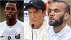 “Já fui treinador dos dois”: Cuca comenta prisões de Daniel Alves e Robinho