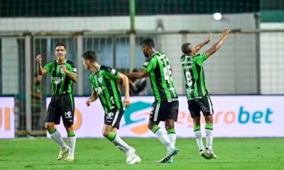 América-MG fecha a quarta rodada da Série B do Campeonato Brasileiro dentro do grupo de acesso à elite do futebol nacional