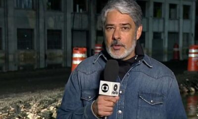 William Bonner segue em Porto Alegre para cobertura do desastre no Sul