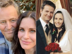 Courteney Cox sente presença de Matthew Perry: “Com certeza”