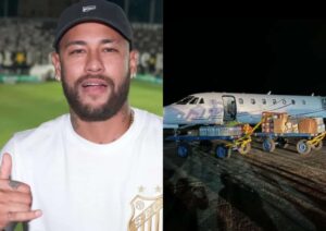 Neymar envia alimentos e mantimentos ao Rio Grande do Sul