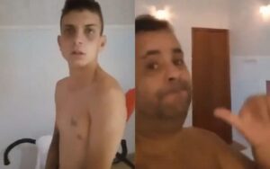 Jovem flagrado traindo namorada com o pai dela surpreende de novo