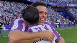 Ronaldo dá a volta por cima e Valladolid volta para a Série A da Espanha