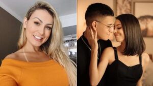 Andressa Urach compartilha vídeo íntimo do próprio filho com namorada