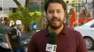 Homem mostra partes íntimas ao vivo na Globo e foge em seguida