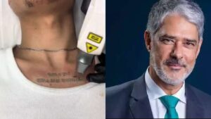 Homem que tatuou “Rol* do William Bonner” toma decisão