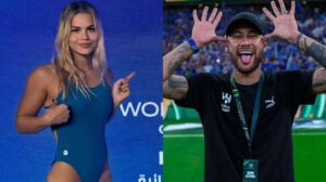 Nadadora expulsa das Olimpíadas recebeu mensagem íntima de Neymar